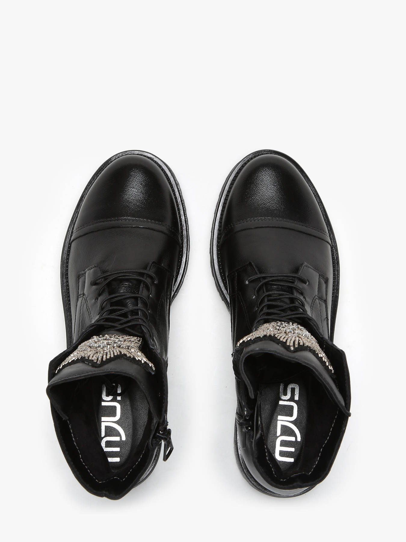 Bottines en cuir MJUS
