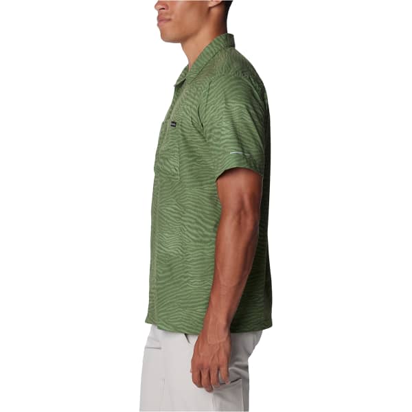Chemise randonnée COLUMBIA BLACK MESA LW SHORT SLEEVE SHIRT CANTEEN VARIEGATED PRINT