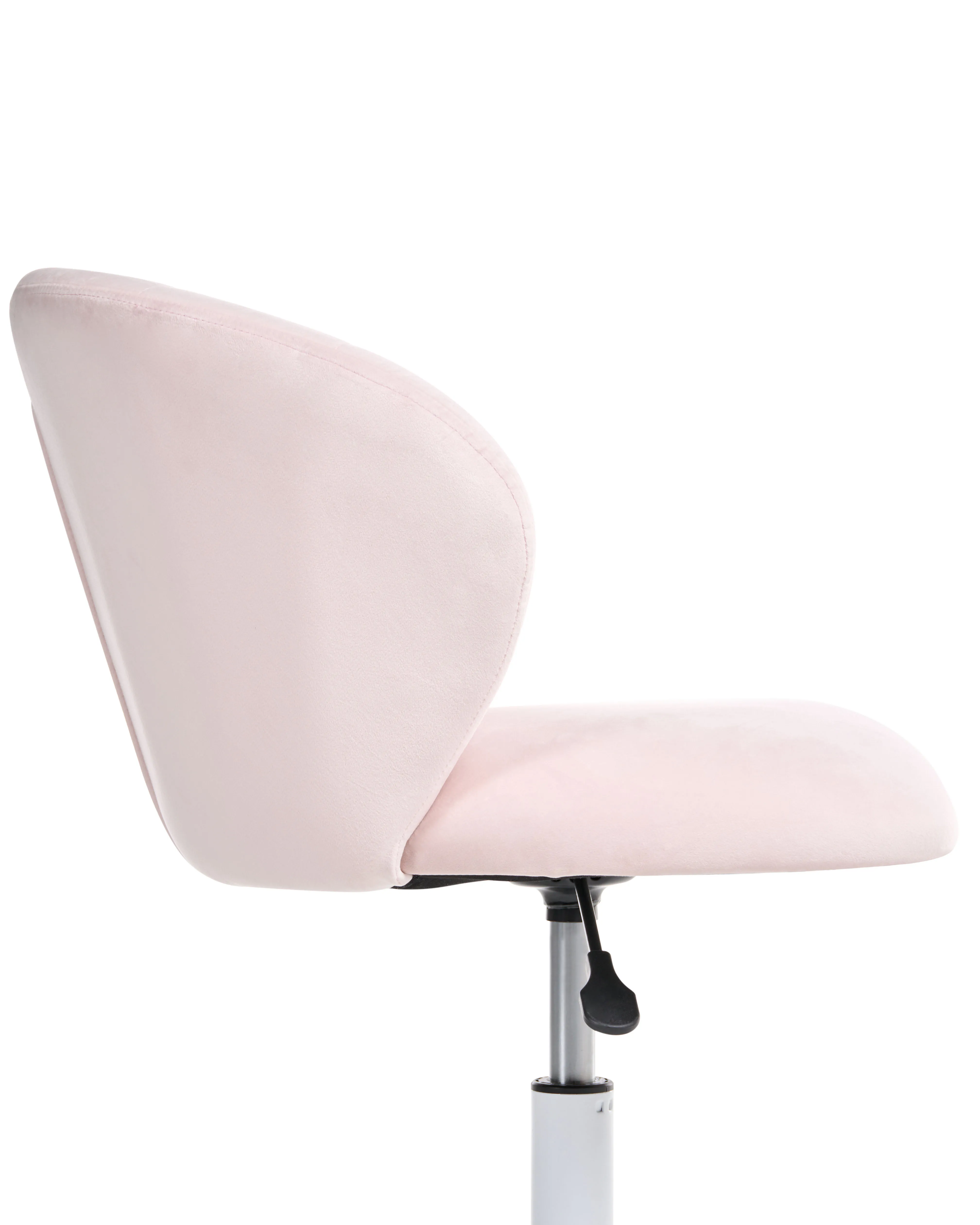 Bureaustoel CHEERFUL Fluweel Pastelroze