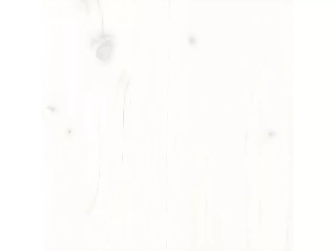 Lit superposé 90x200/140x200 cm blanc bois de pin massif