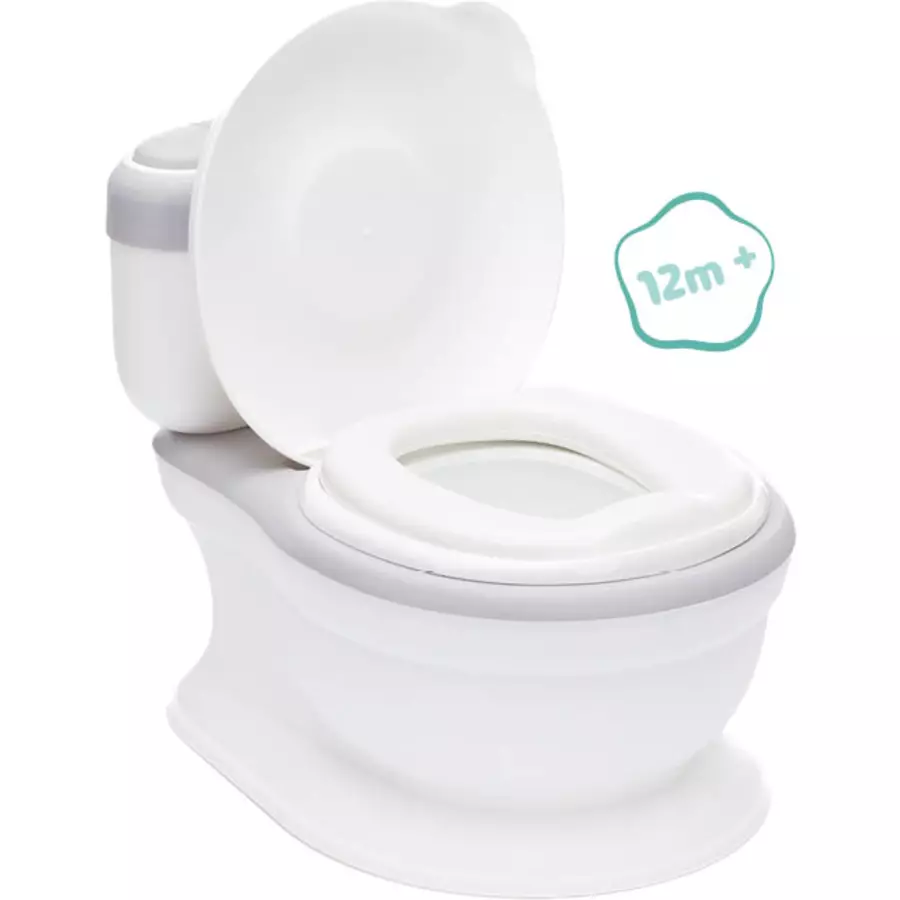 fillikid Töpfchen Mini Toilette Marlin grau  weiß