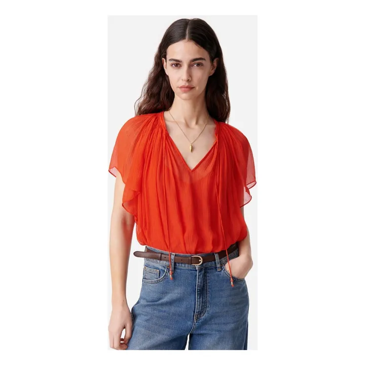 Vanessa Bruno Blouse Cantin | Orange