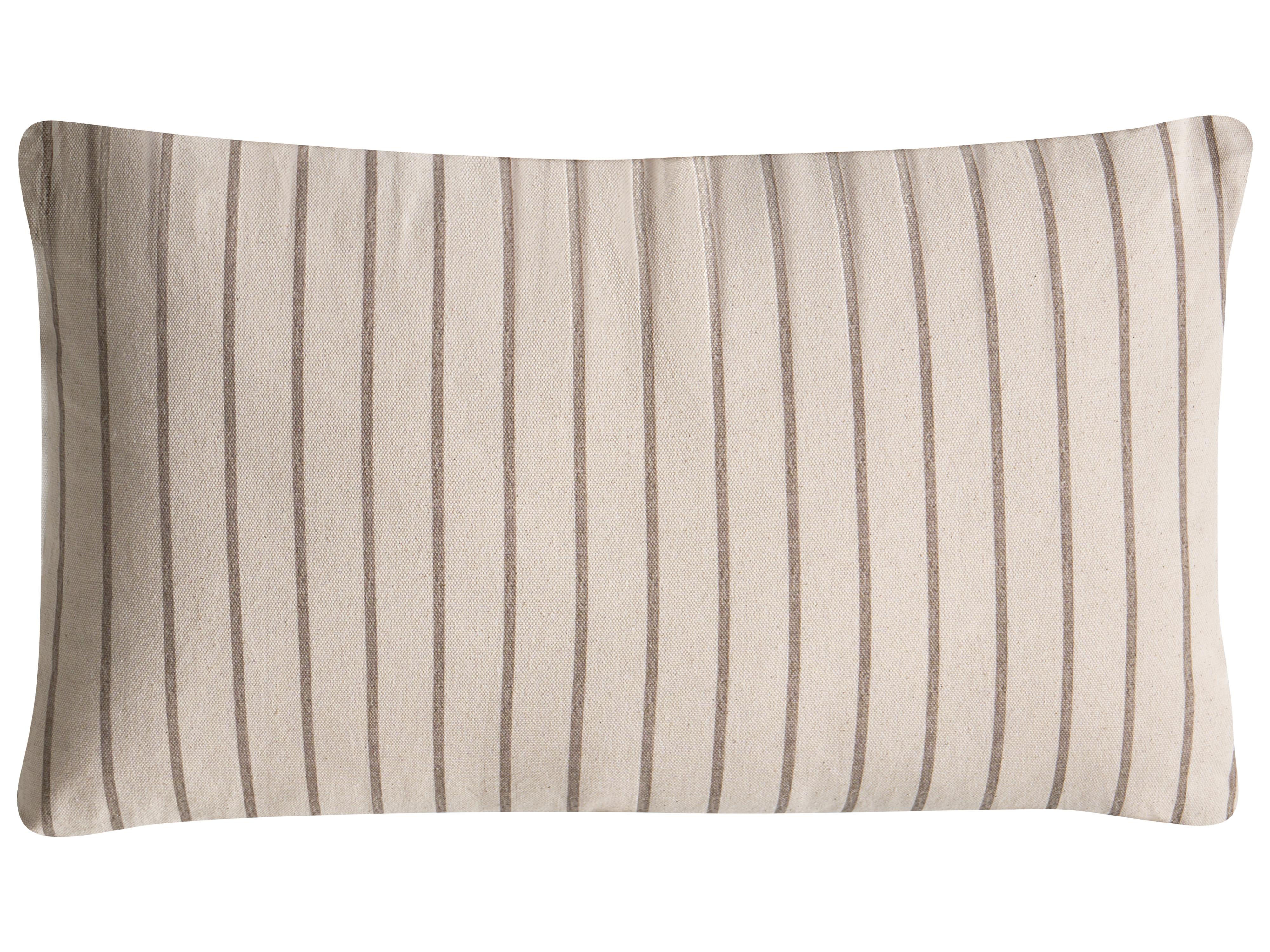 Set van 3 sierkussens MYRISTICA Katoen 30 x 50 cm 45 x 45 cm Beige bloempatroon