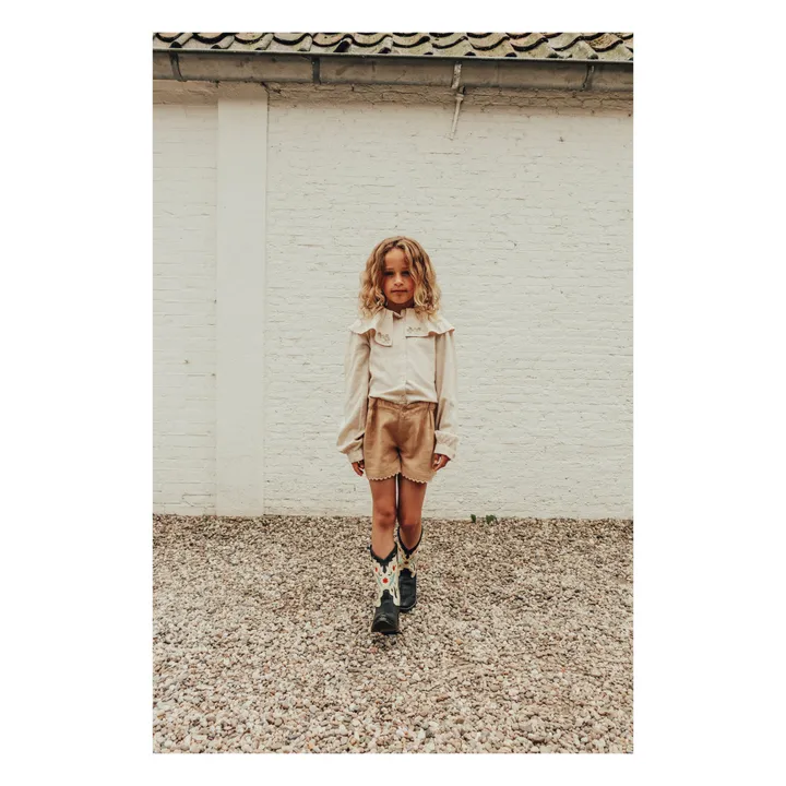 Baje Studio Short Mary Lin | Rose pêche