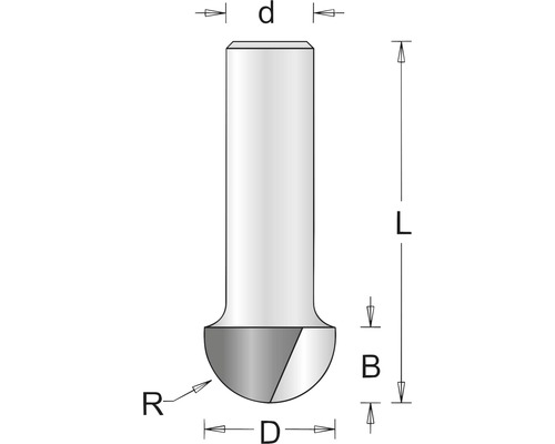 HM profielfrees HiKOKI 9,5x42,5 mm