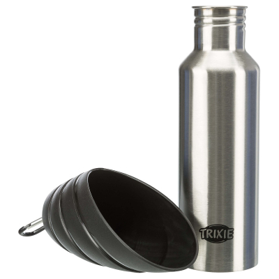Trixie Flasche mit Trinknapf 750ml