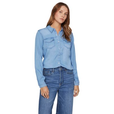 Chemise à manches longues femme Vibista Noos VILA