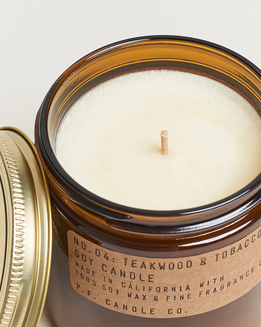 P.F. Candle Co. Soy Candle No. 4 Teakwood & Tobacco 354g