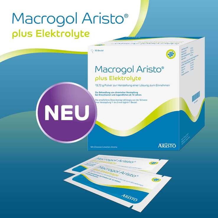 Macrogol Aristo plus Elektrolyte 13,72 g Ple, 20 St