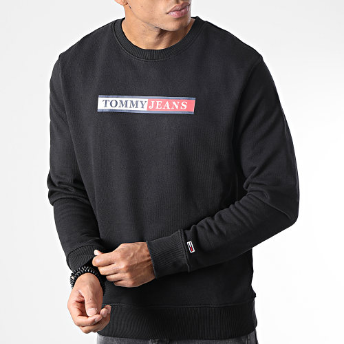 Sweat Crewneck Essential Graphic 5007 Noir
