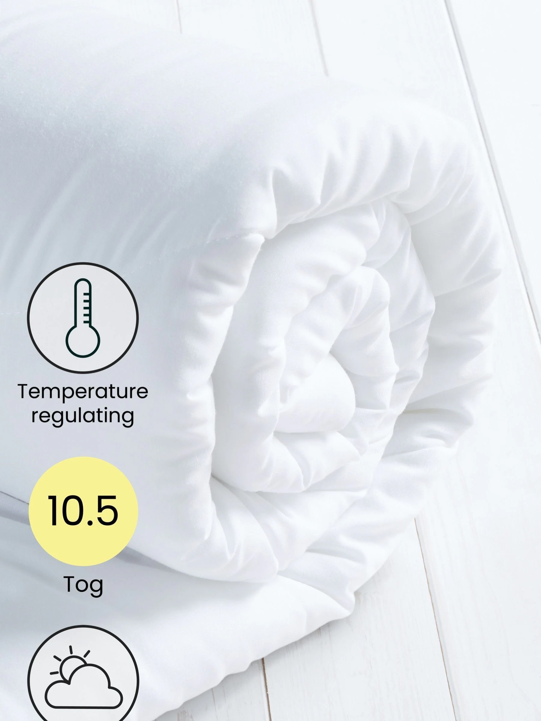 Temperatuurregelend dekbed