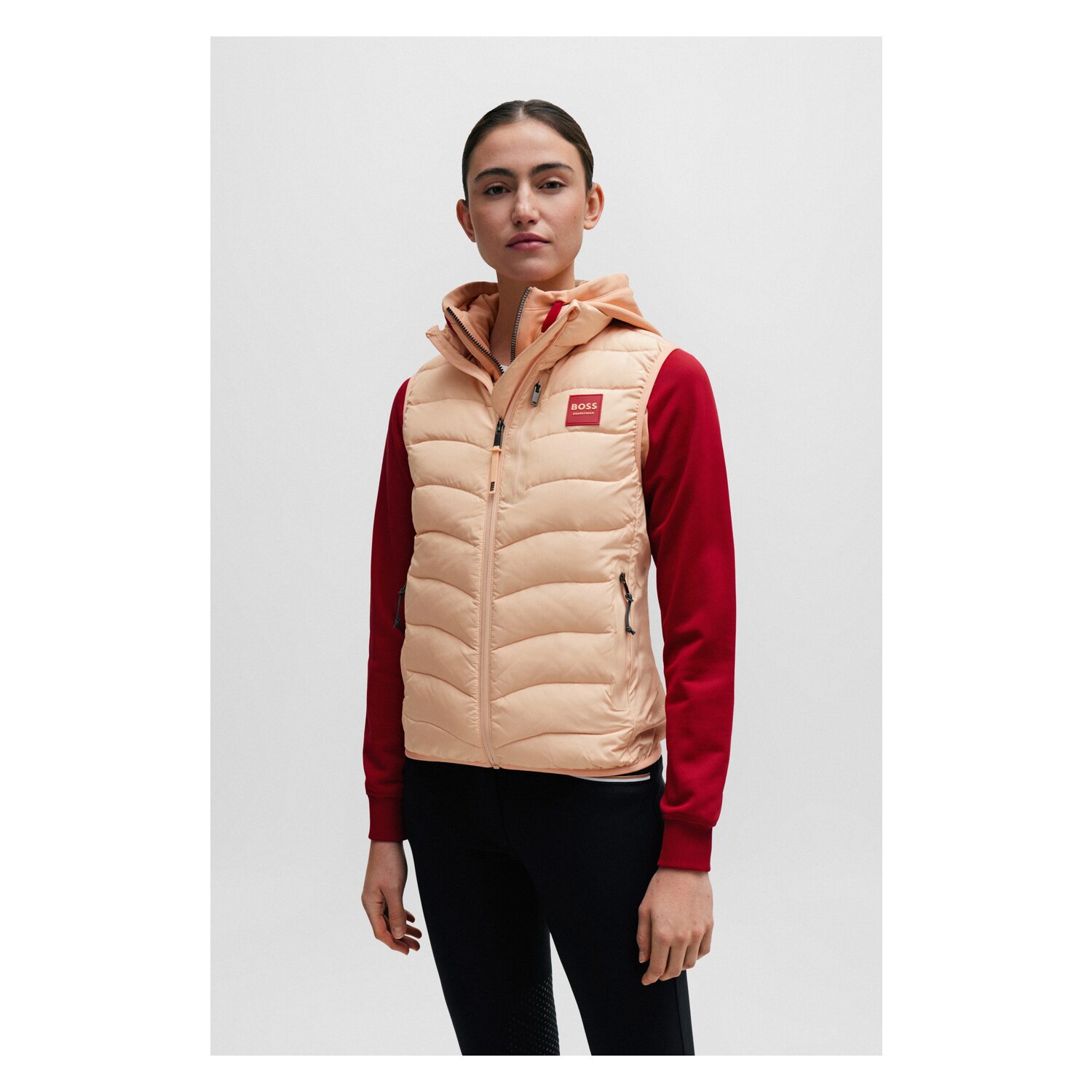 BOSS EQUESTRIAN Steppweste Lynn  - peach nougat