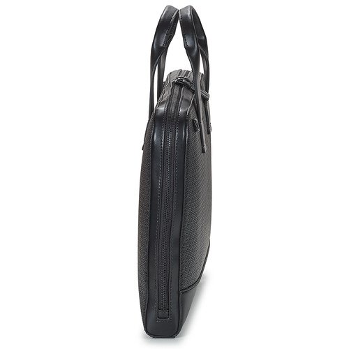 Calvin Klein Jeans - MODERN BAR SLIM LAPTOP BAG MONO - Noir