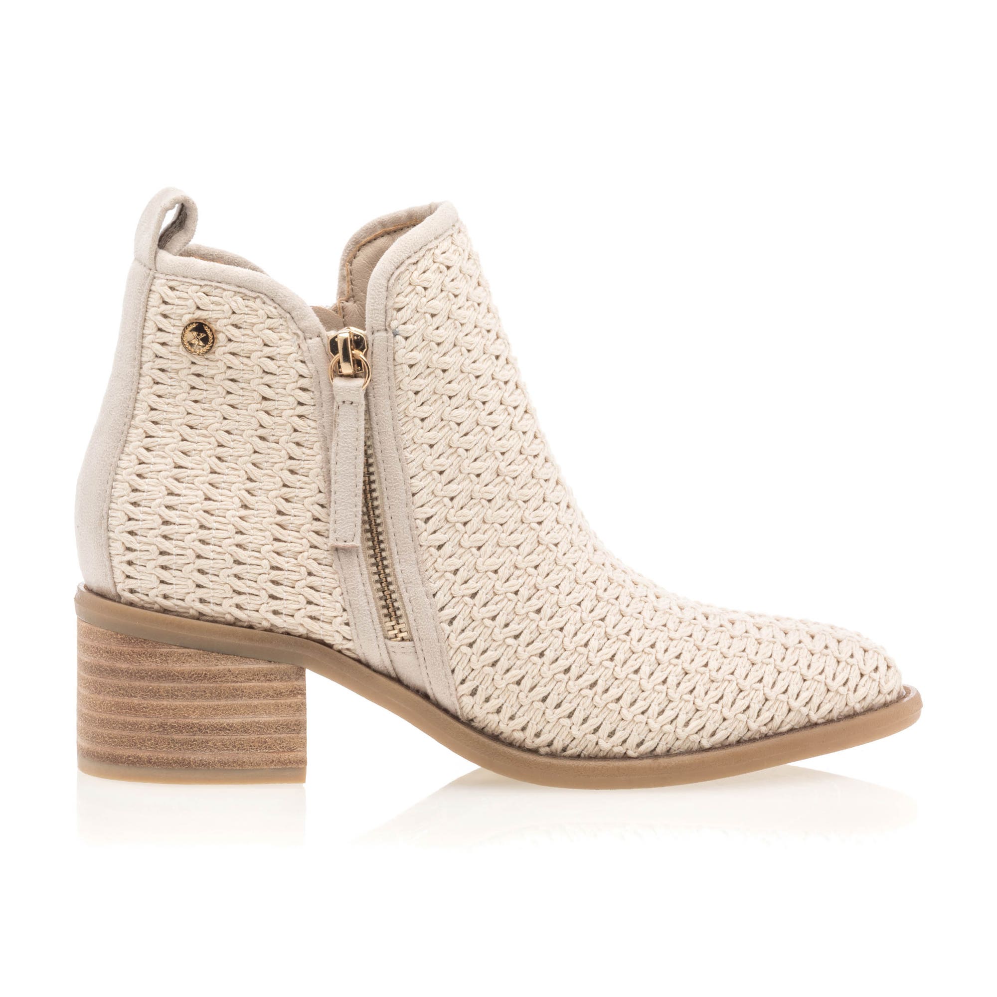 Bottines à talon Femme beige
