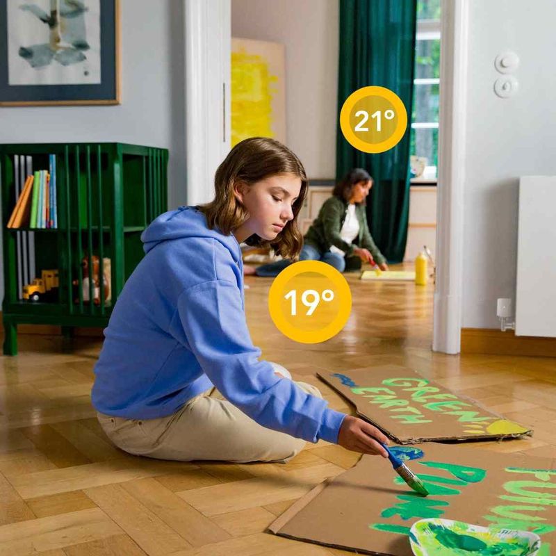 Tado Slimme Radiatorknop uitbreiding 4-Pack