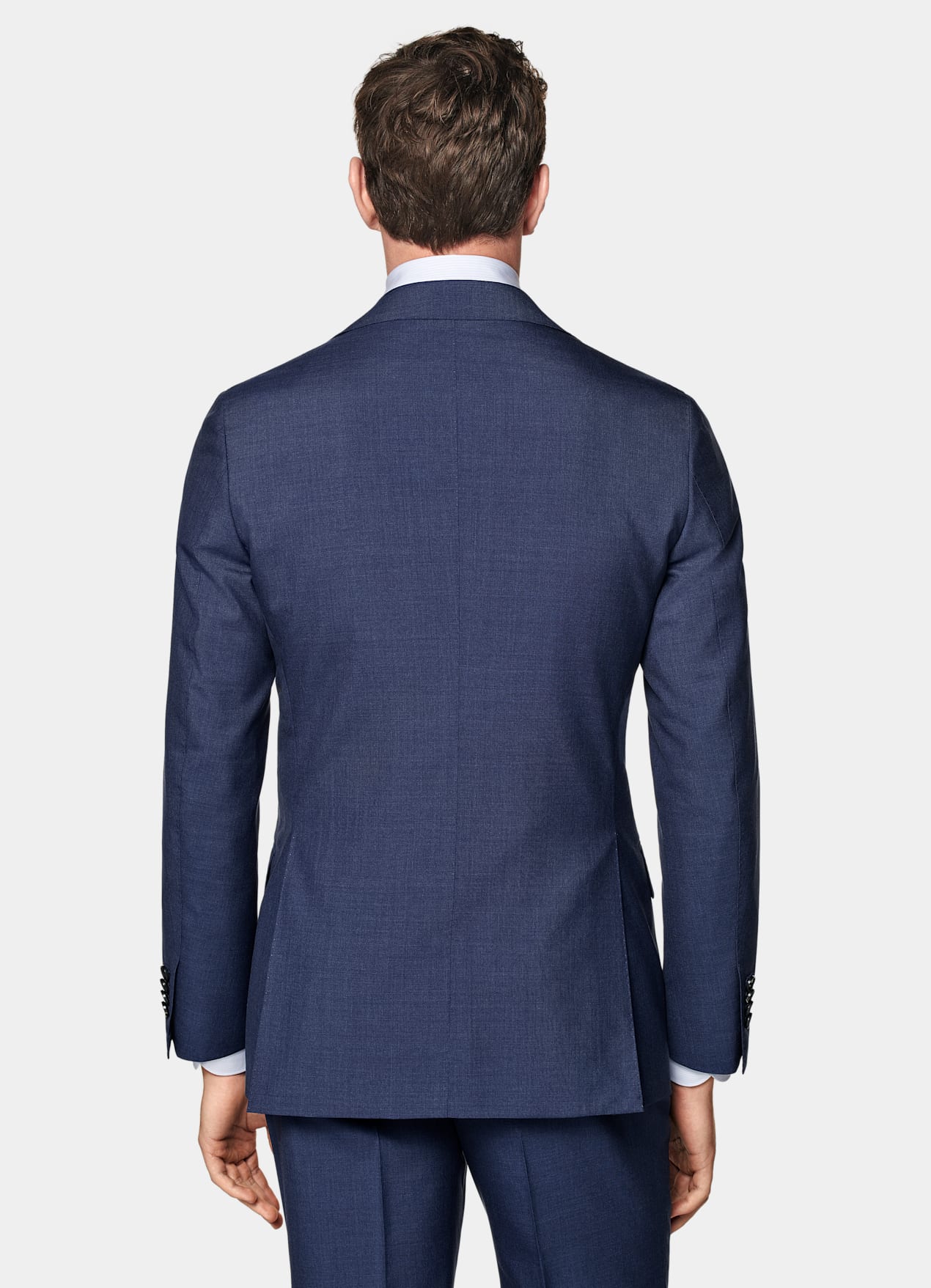 Costume sur mesure Custom Made bleu moyen