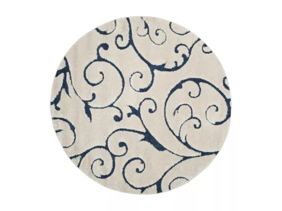 Tapis Blue 122 X 122 cm - Rosalind
