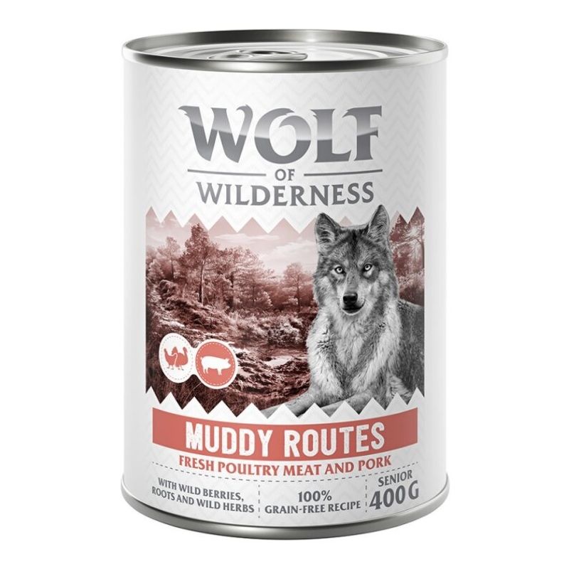 Wolf of Wilderness Senior “Expedition” 6 x 400 g