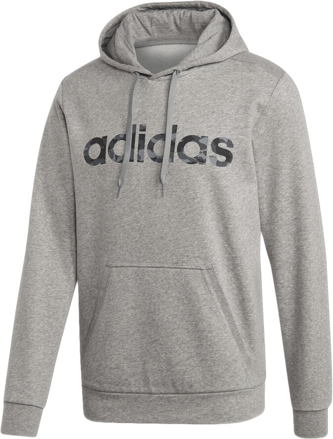 adidas Camo Linear Hættetrøje Grå