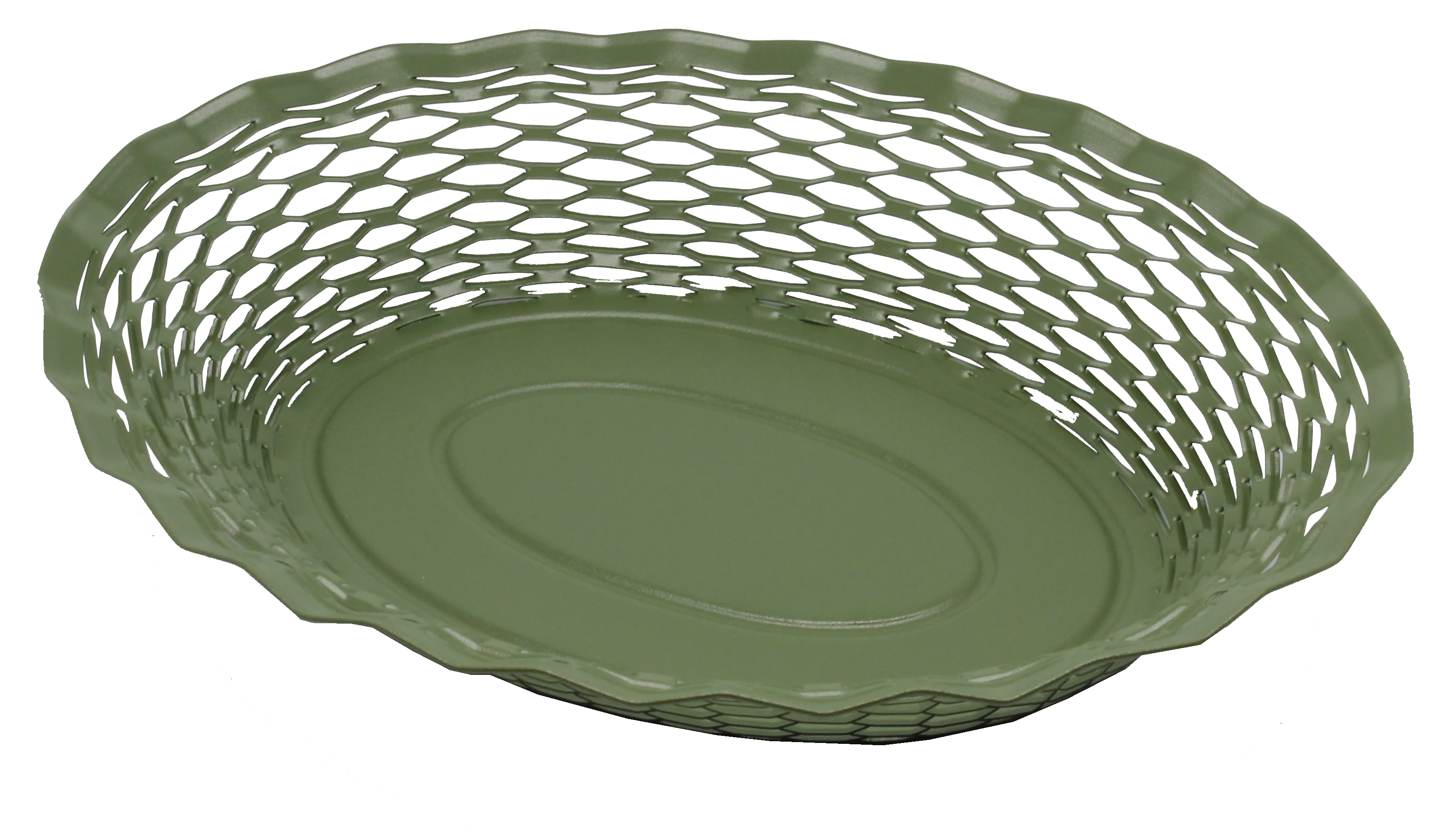 Roger Orfevre  Brødkurv stor - Khaki