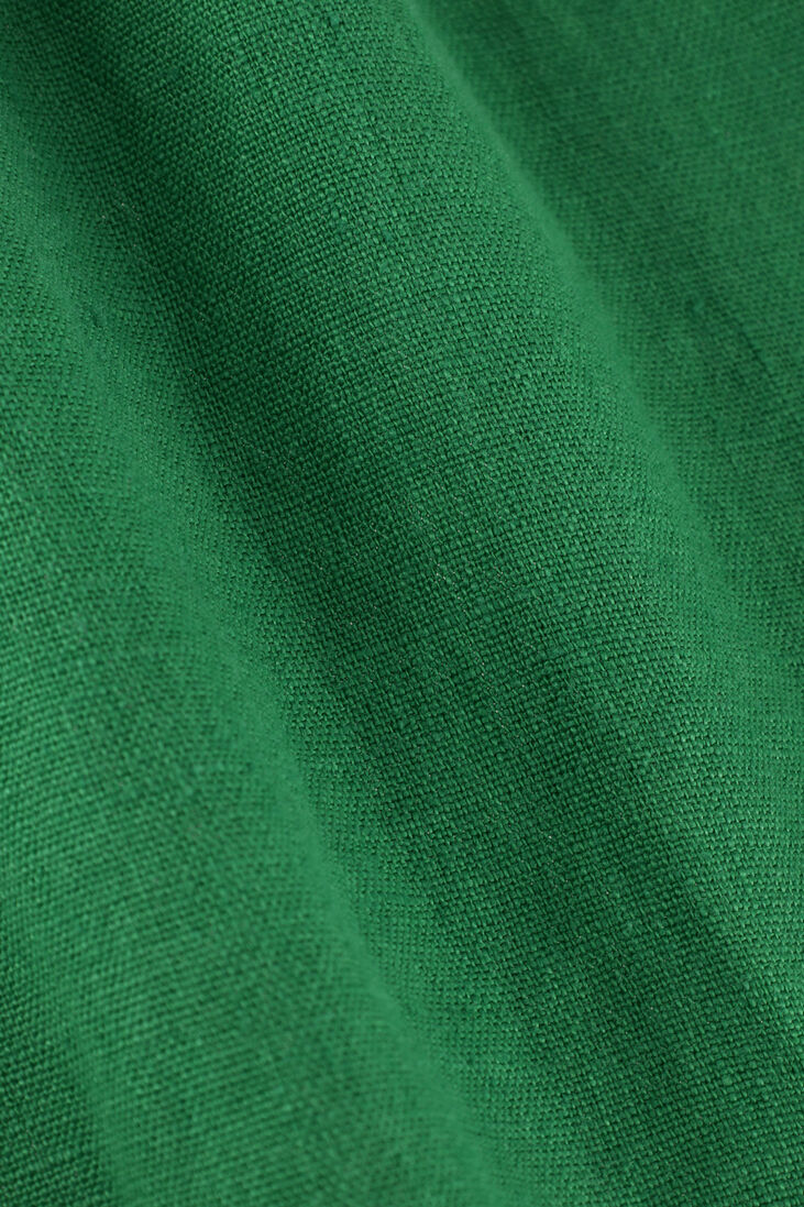 BY-BAR groene by-bar mini jurk amber linen dress