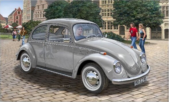 Revell - Vw Beetle Limousine Bil Byggesæt - 1:24 - 07083
