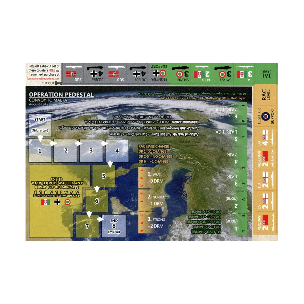 Pocket Battle Game 4 - Operation Pedestal Convoy to Malta