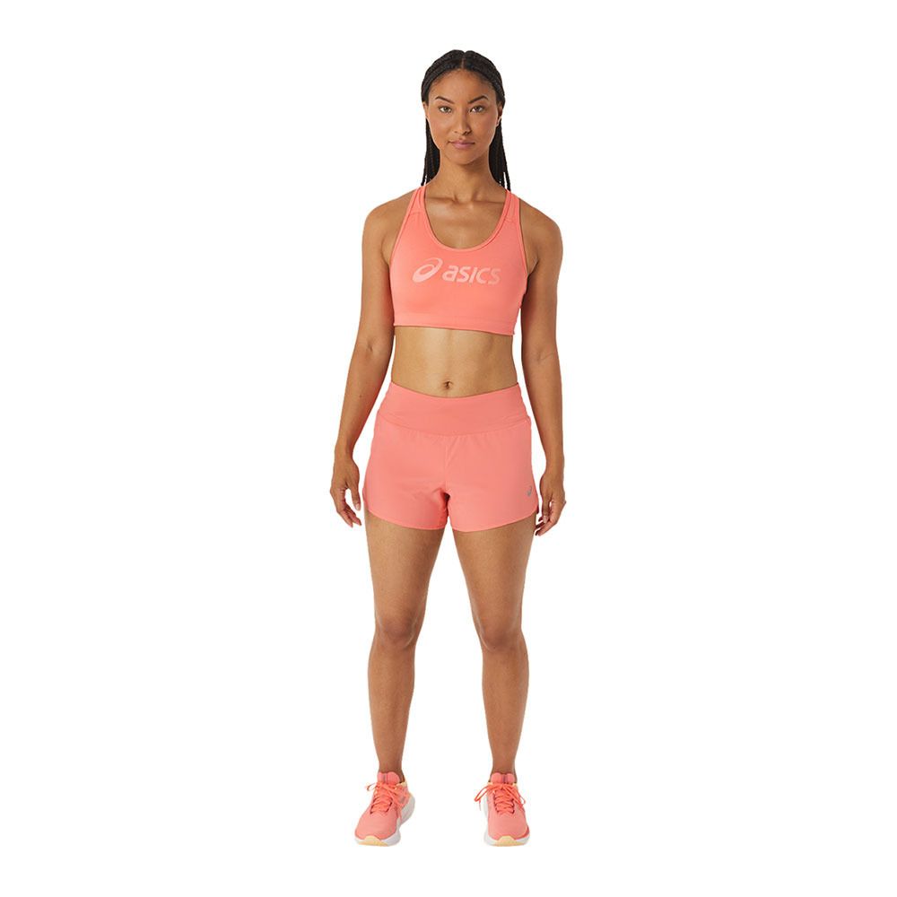 Asics CORE - Brassière Femme papaya/guava
