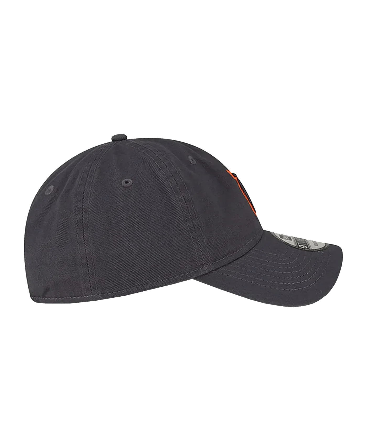 New Era Curved Cap Cap Grau