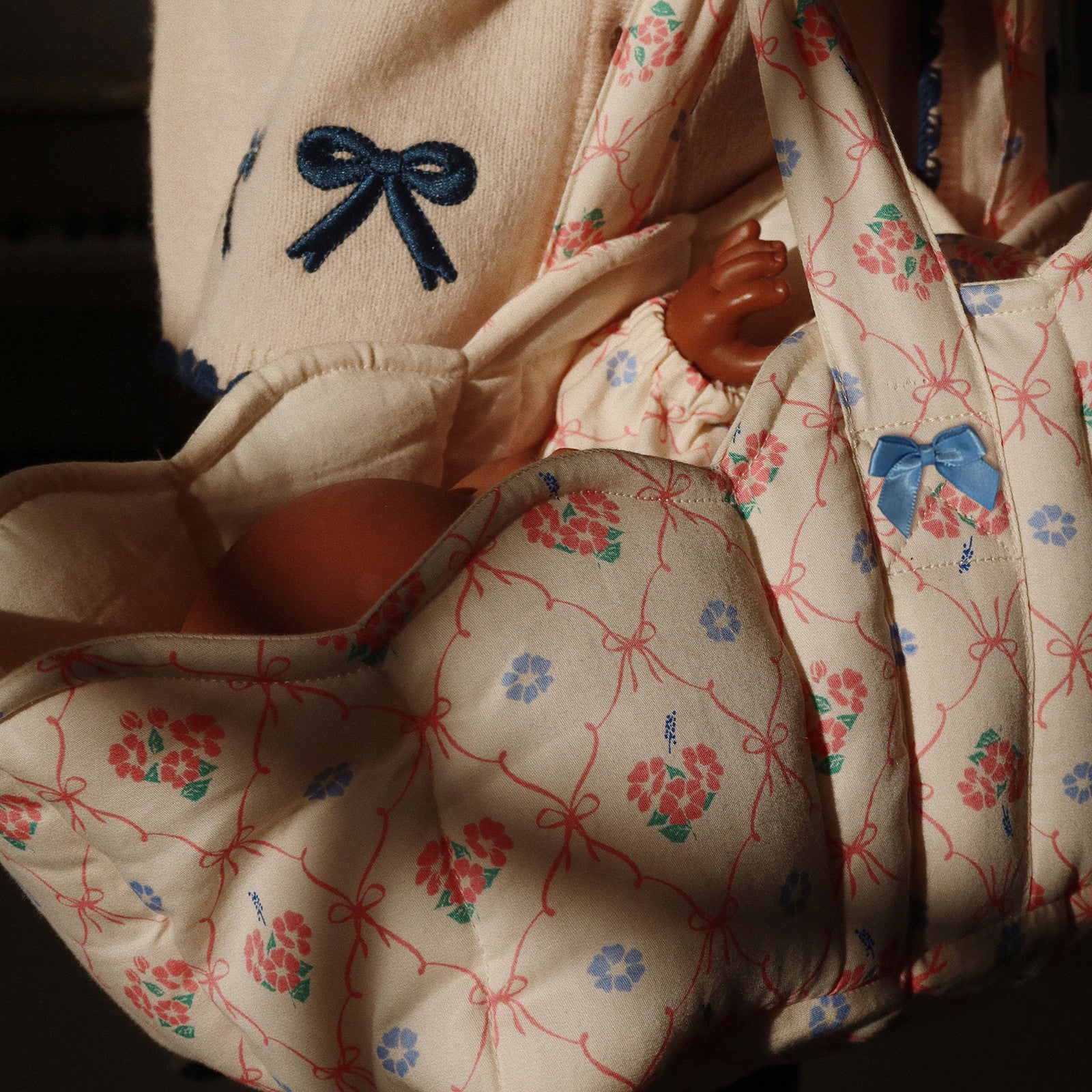 Puppen Tragetasche Fleur Decor