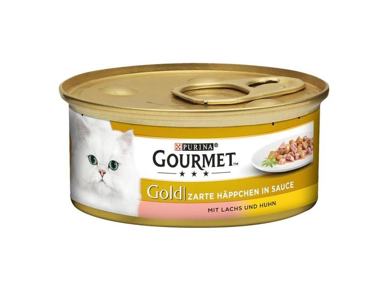 Purina Gourmet Nassfutter Gourmet Gold Megapack, in Sauce, Alleinfuttermittel für ausgewachsene- und Senior-Katzen