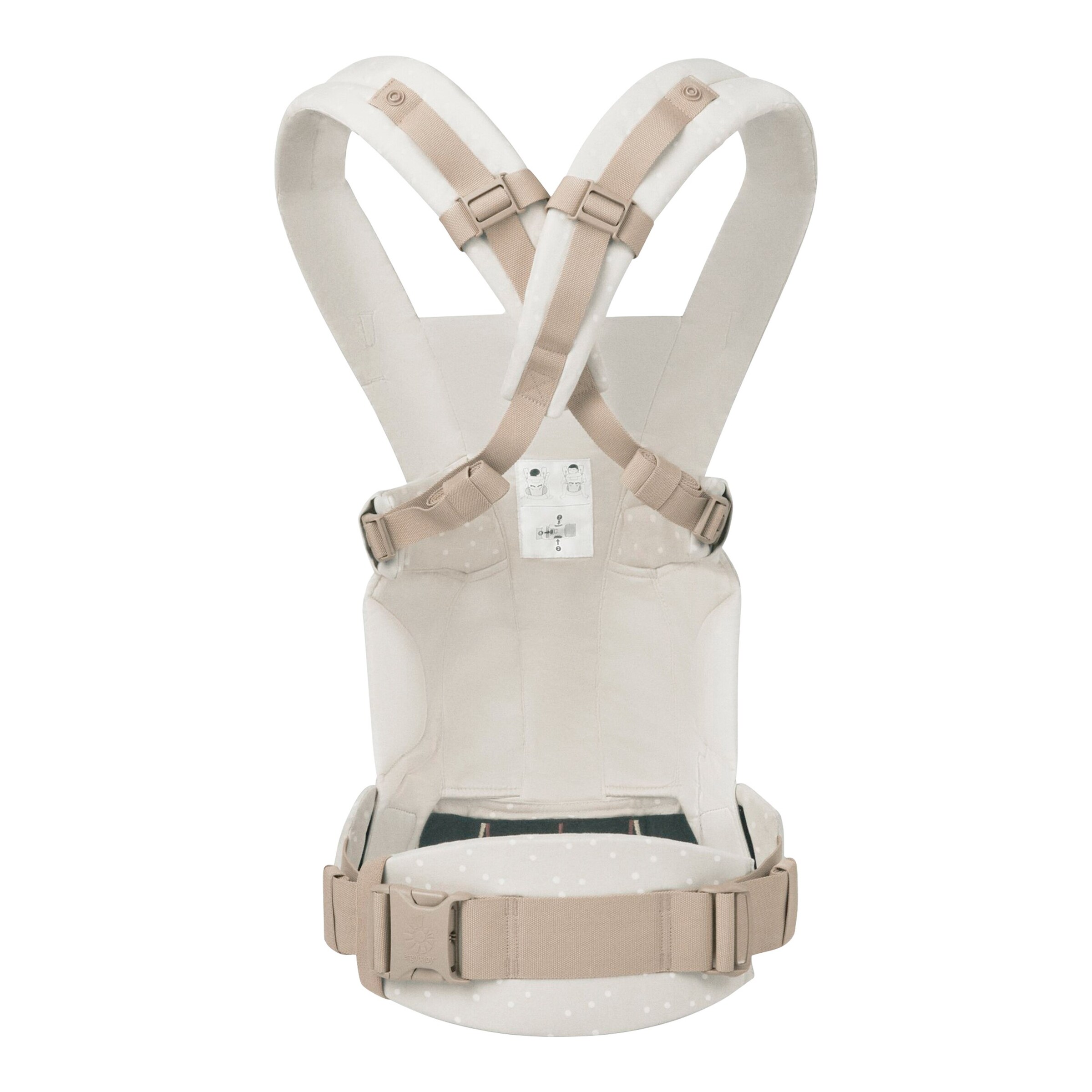 Ergobaby® - Omni Dream Babytrage, 4 Tragepositionen natural dots
