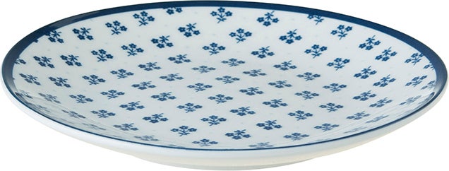 Laura Ashley bord Fleur blauw D 12 H 1,7 cm