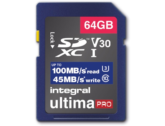 INTEGRAL - Carte mémoire 64 Go INSDX64G-100V30