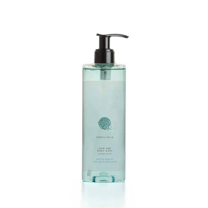 GFL - Gel corps et cheveux - Geneva Guild - 380ml - x18 - Non rechargeable