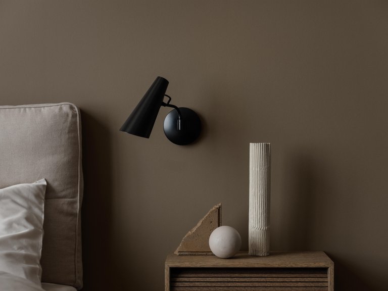 Northern Birdy Swing wandlamp grijs