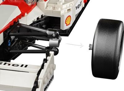 LEGO Icons 10330 McLaren MP4/4 og Ayrton Senna