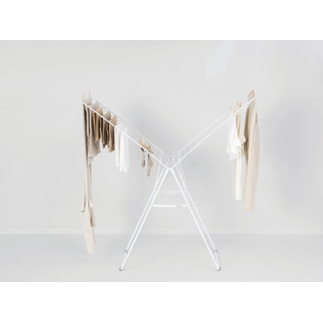 Brabantia HangOn Droogrek - 25 m - Inklapbaar wasrek - White