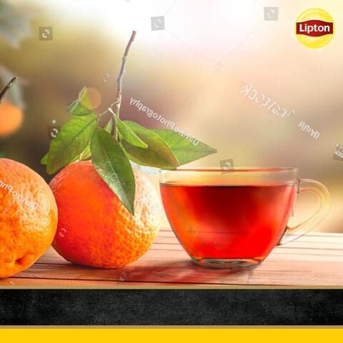 Lipton Schwarztee Orange