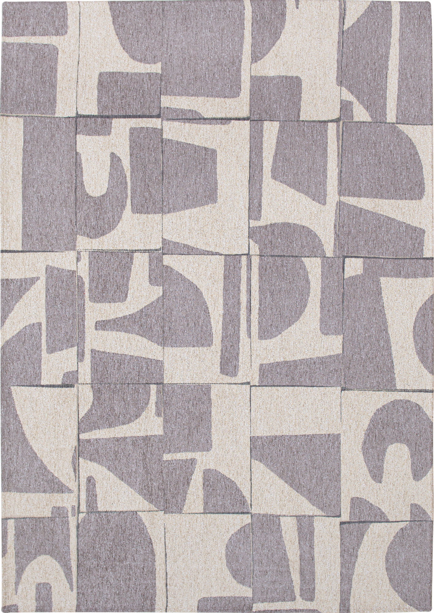 Ecorugs vloerkleed Papercut grijs 200x280 cm