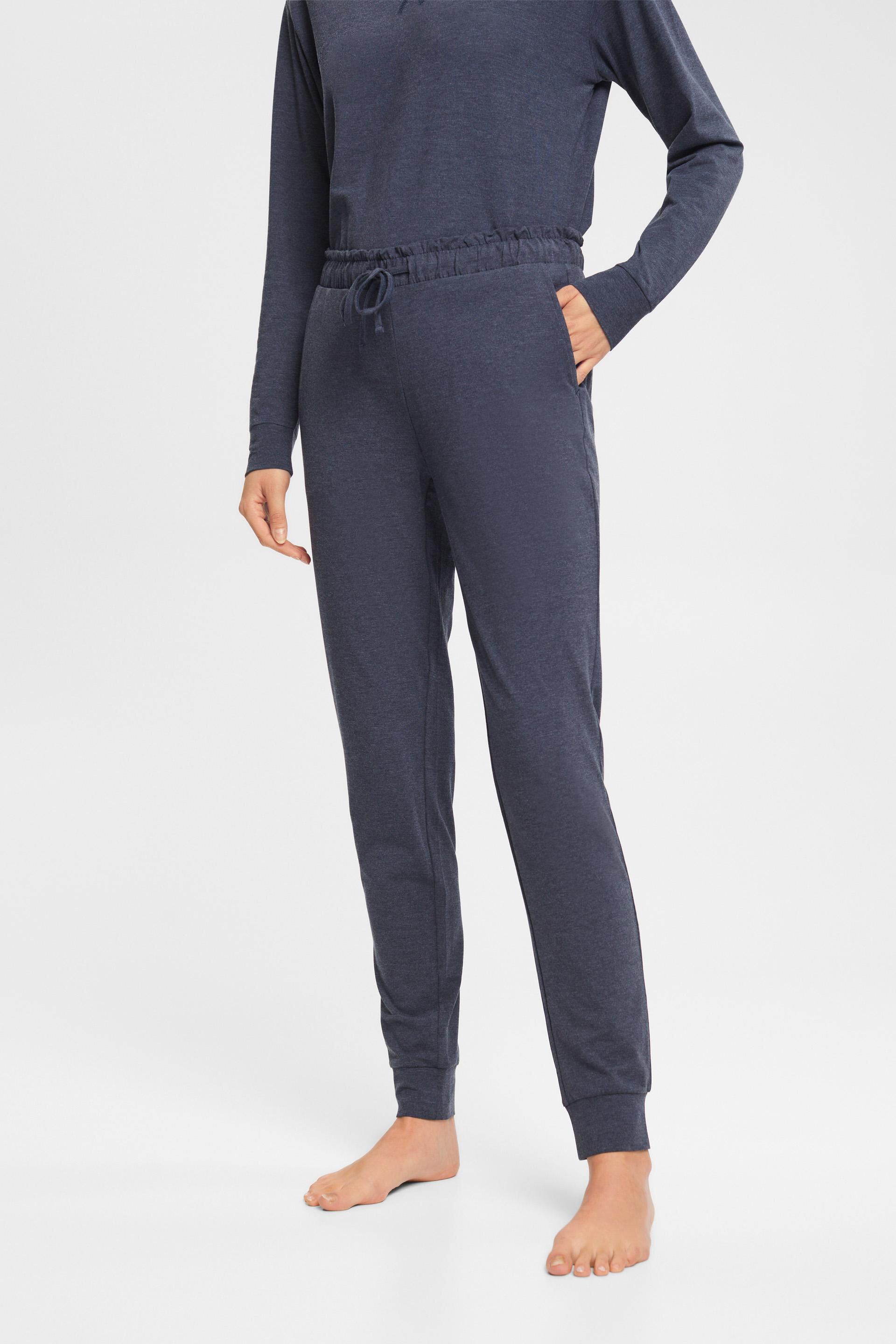 Pantalon en jersey à taille élastique