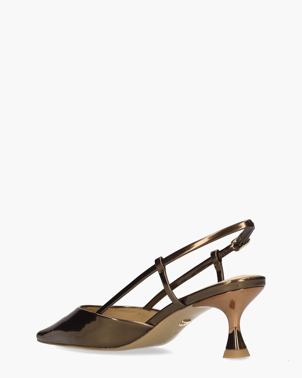 Lola Cruz Carmen Bruin Dames Slingbackpumps