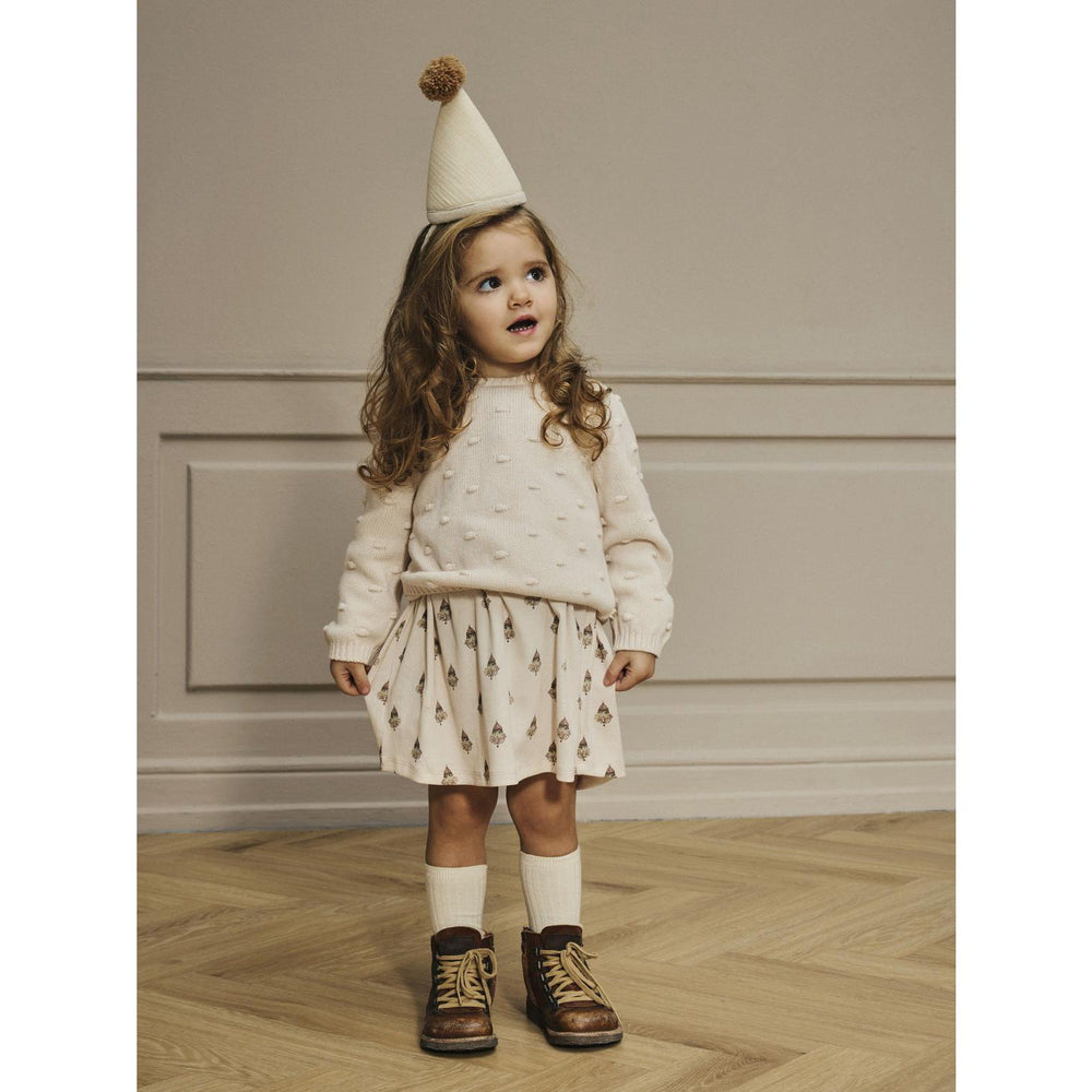 Køb Lil'Atelier Pastel Parchment Nmflavo Emi Ls Kjole Lil