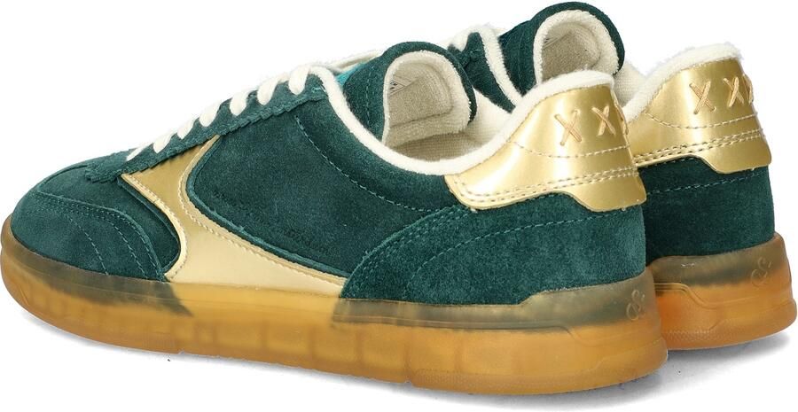 Scotch & Soda Groene Suède Lage Sneakers Green Dames