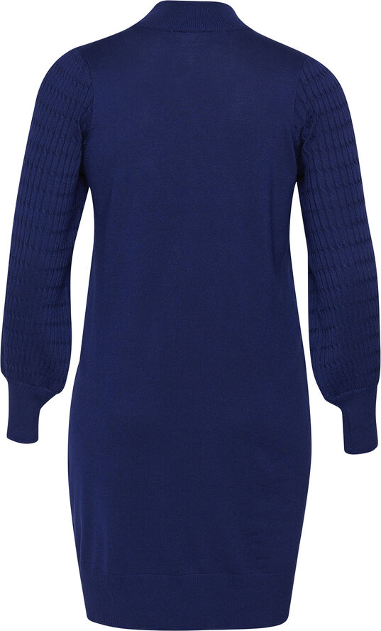 Kaffe Curve KClini Knit Dress Beacon blue