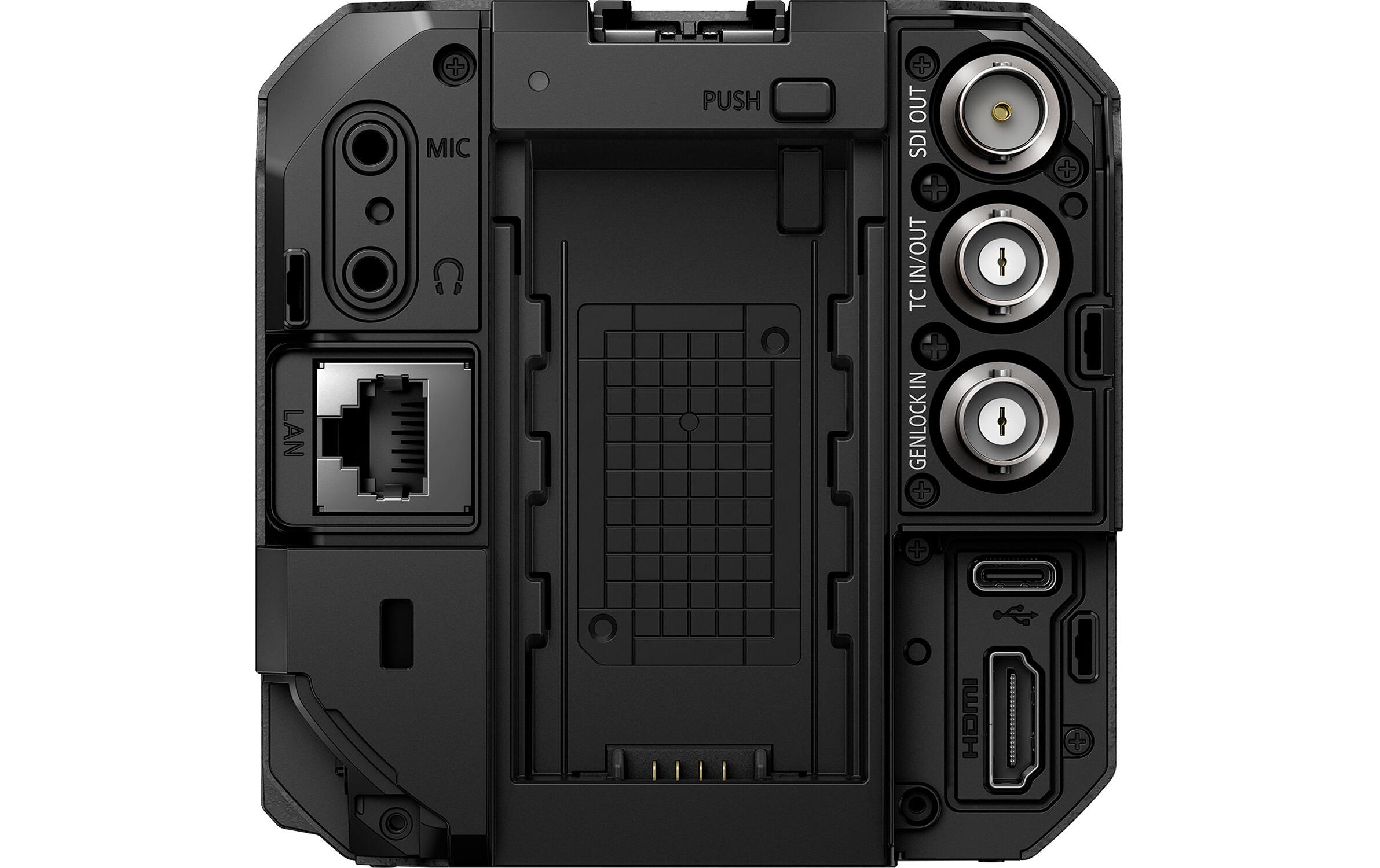 Fotokamera LUMIX DC-BGH1 Body<br>Spiegellose Kino- und Live-Kamera im Box-Style