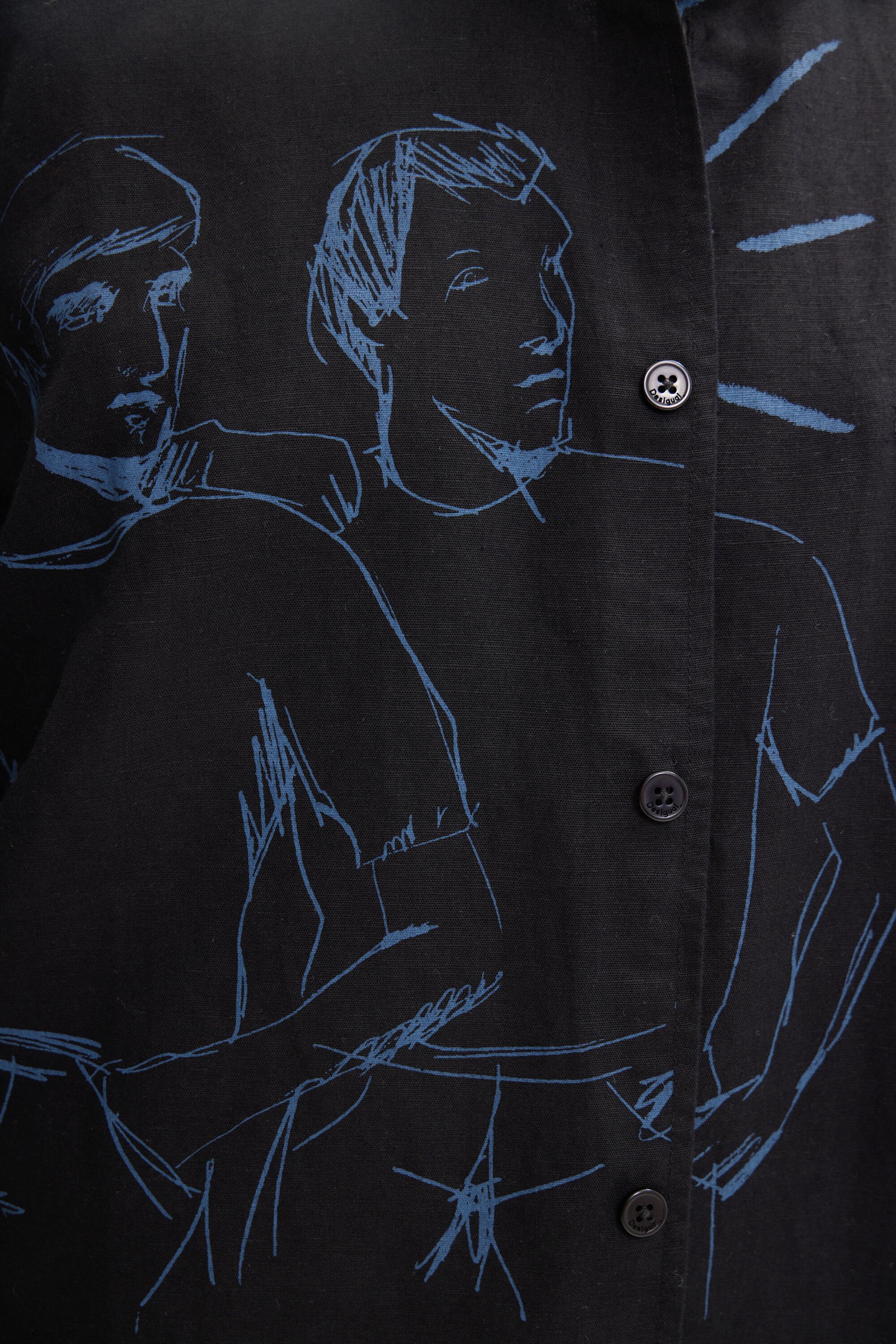 Chemise lin illustrations