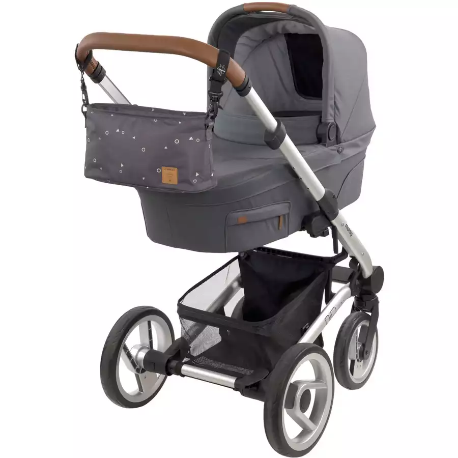 LÄSSIG Organizer für Kinderwagen  Universe Anthracite