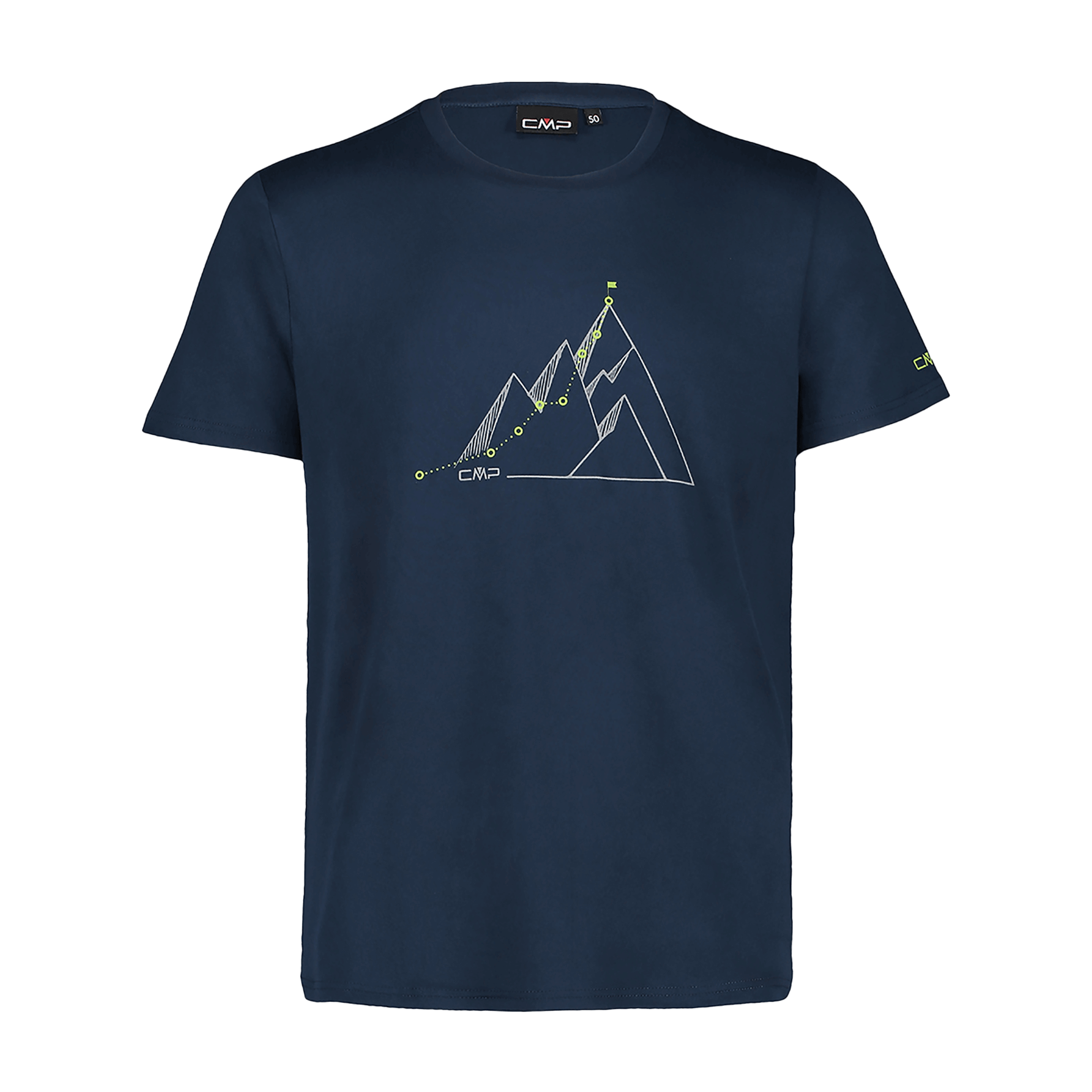 CMP Man Functional T-Shirt Stretch - Fritid og bomull