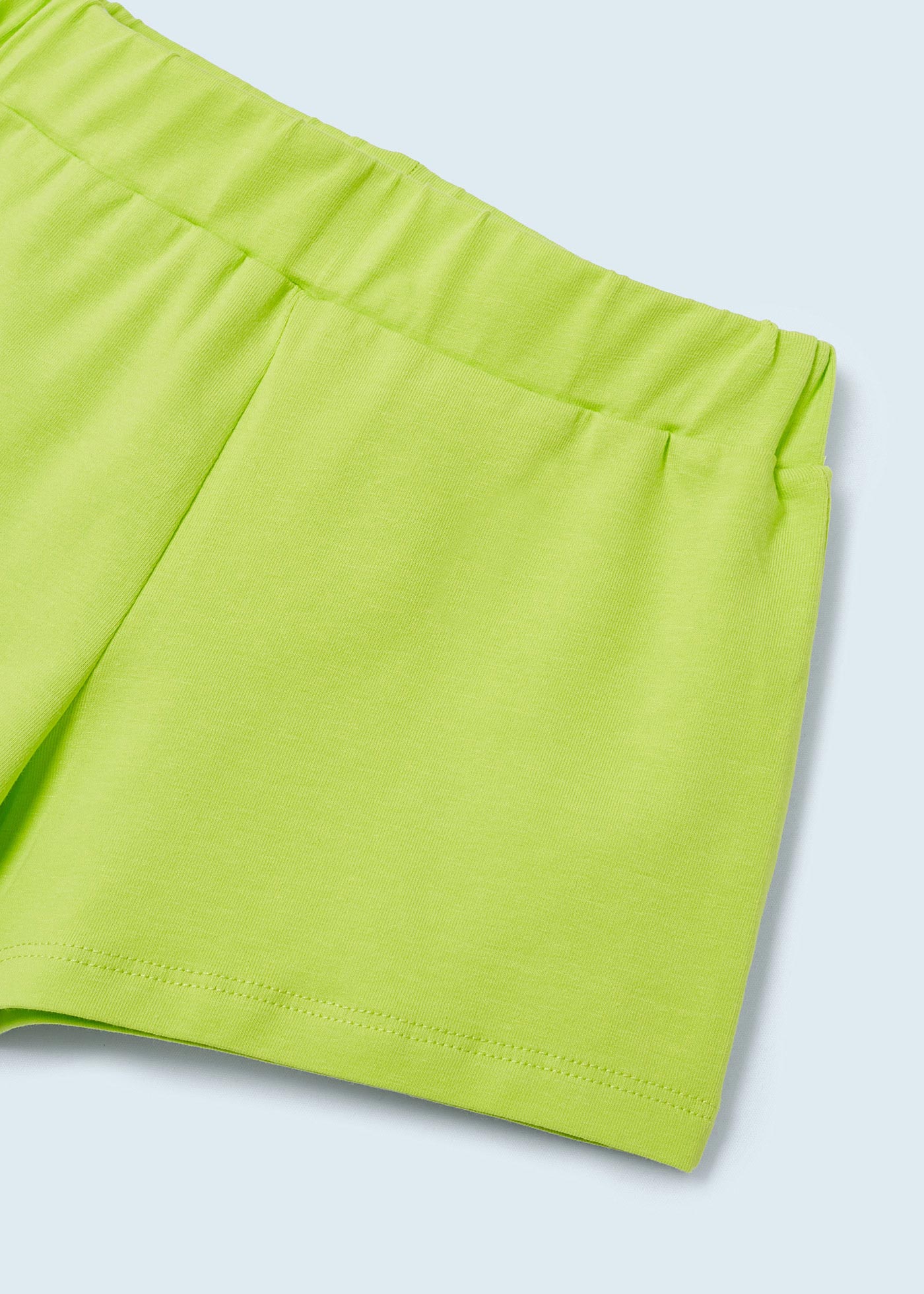 Conjunto de duas peças em algodão sustentável para meninas